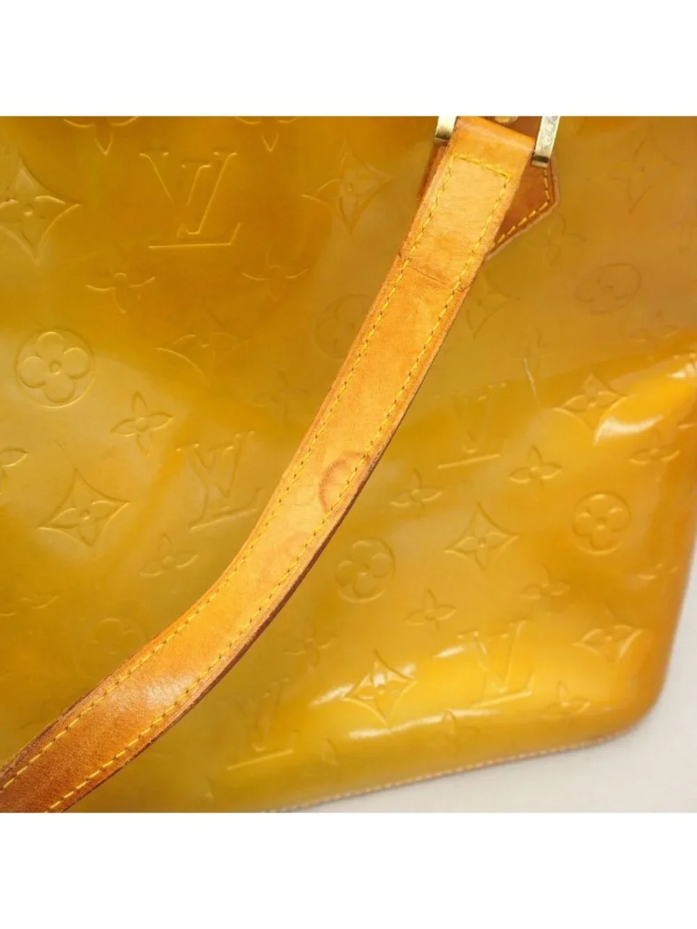 Louis Vuitton Tote Vernis Houston Gray